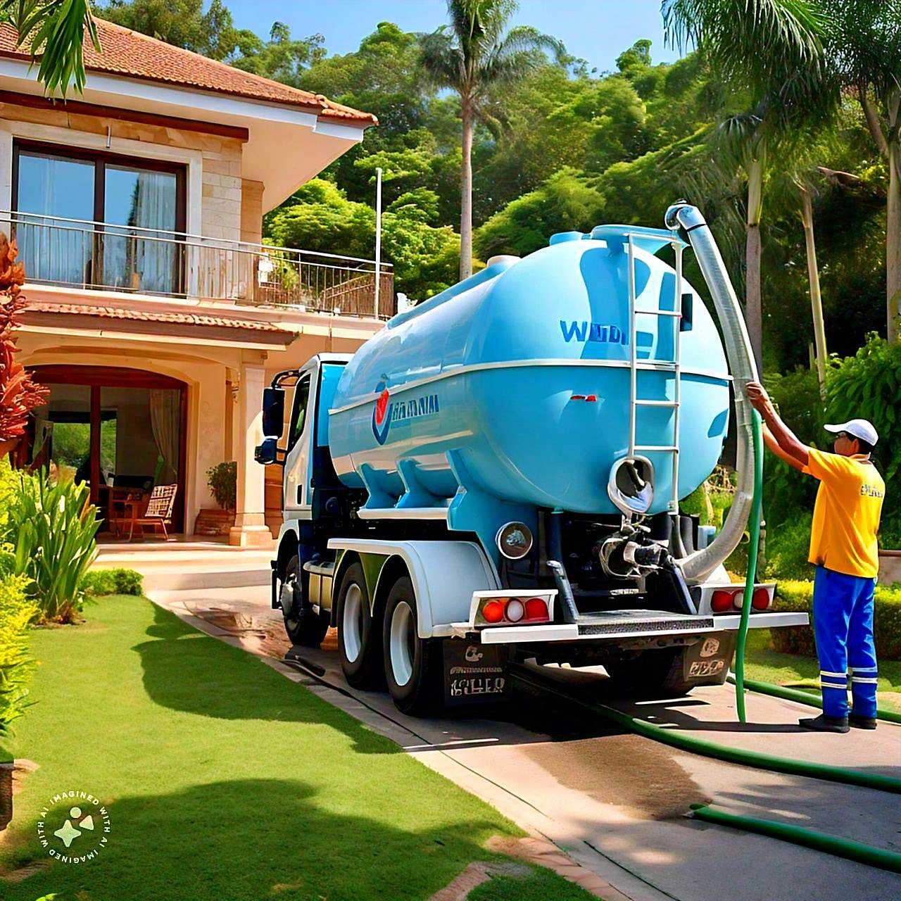 Villa Water Tank Supply