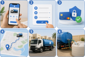 How to Book a Sweet Water Tanker in Dubai Step by Step